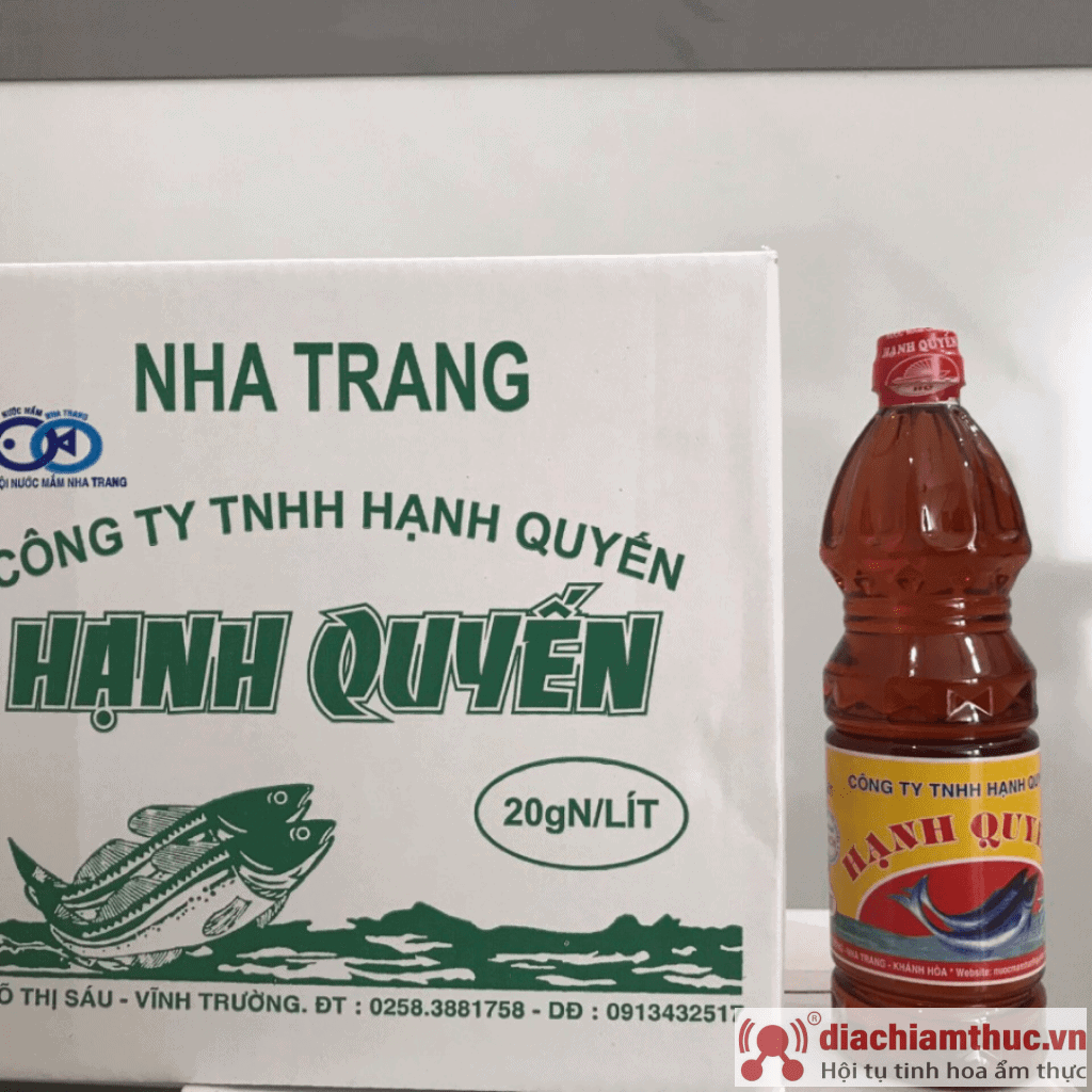 Nước mắm Hạnh Quyến