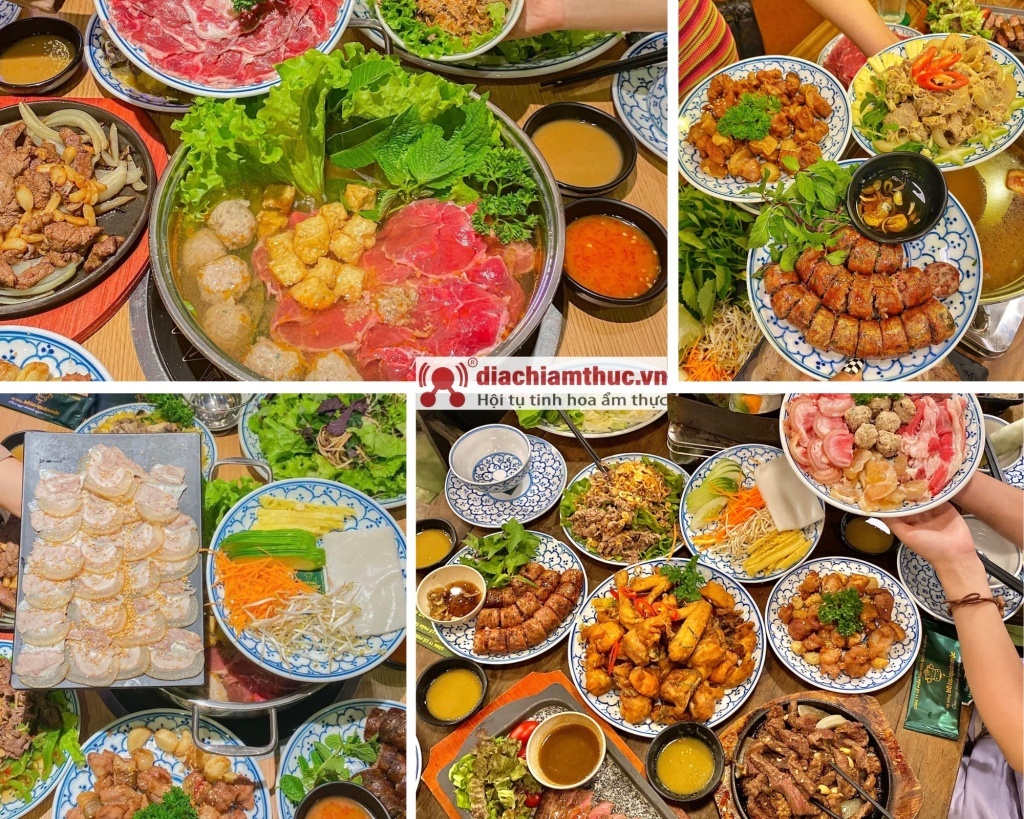 Menu có hơn 50 món ăn khác nhau được làm từ bò tơ 100%