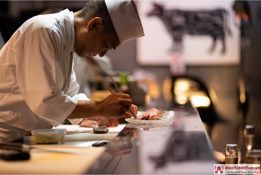 Đầu bếp hàng đầu Nhật Bản tại Kiwami Omakase