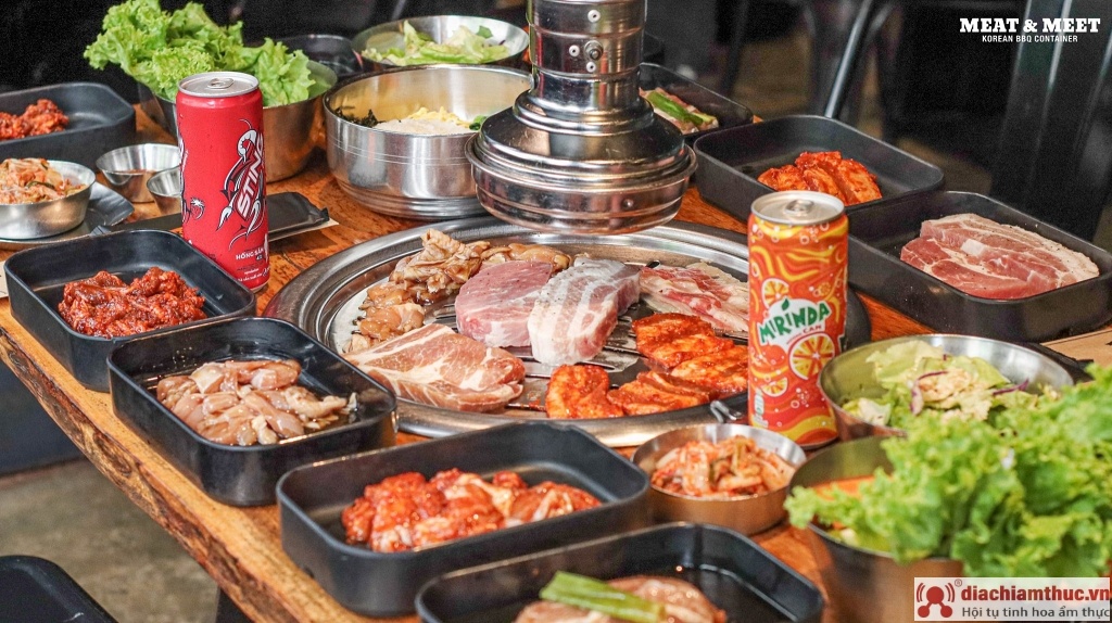 Meat & Meet BBQ - buffet quận 9 đa dạng