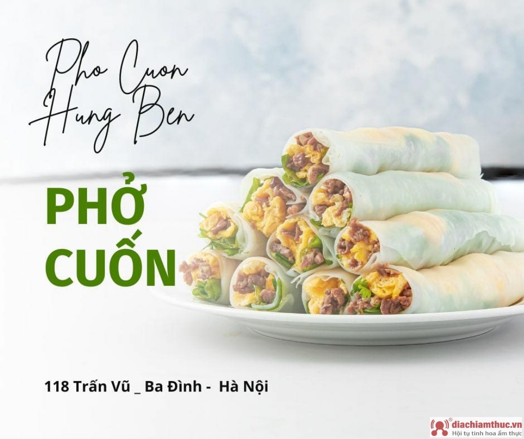 Phở cuốn Hưng Bền review