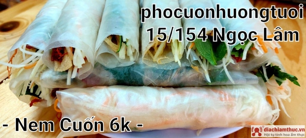 Phở cuốn Hương Tươi review