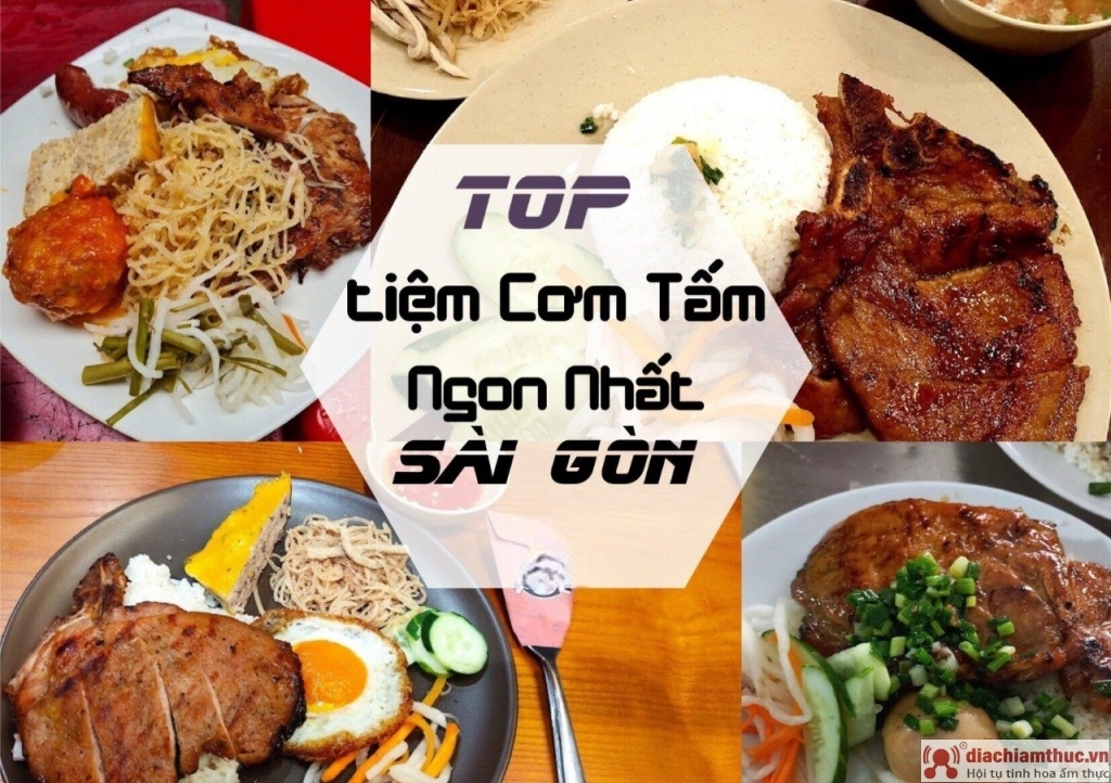 Top quán cơm tấm Sài Gòn ngon nhất