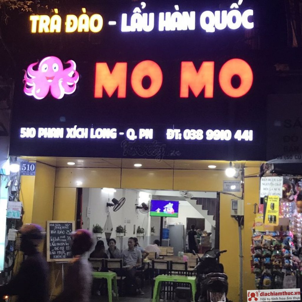 Trà Đào Momo Phan Xích Long