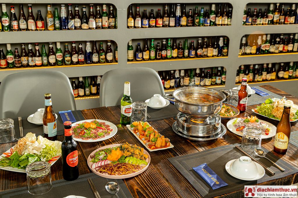 Menu tại Beer Saloon