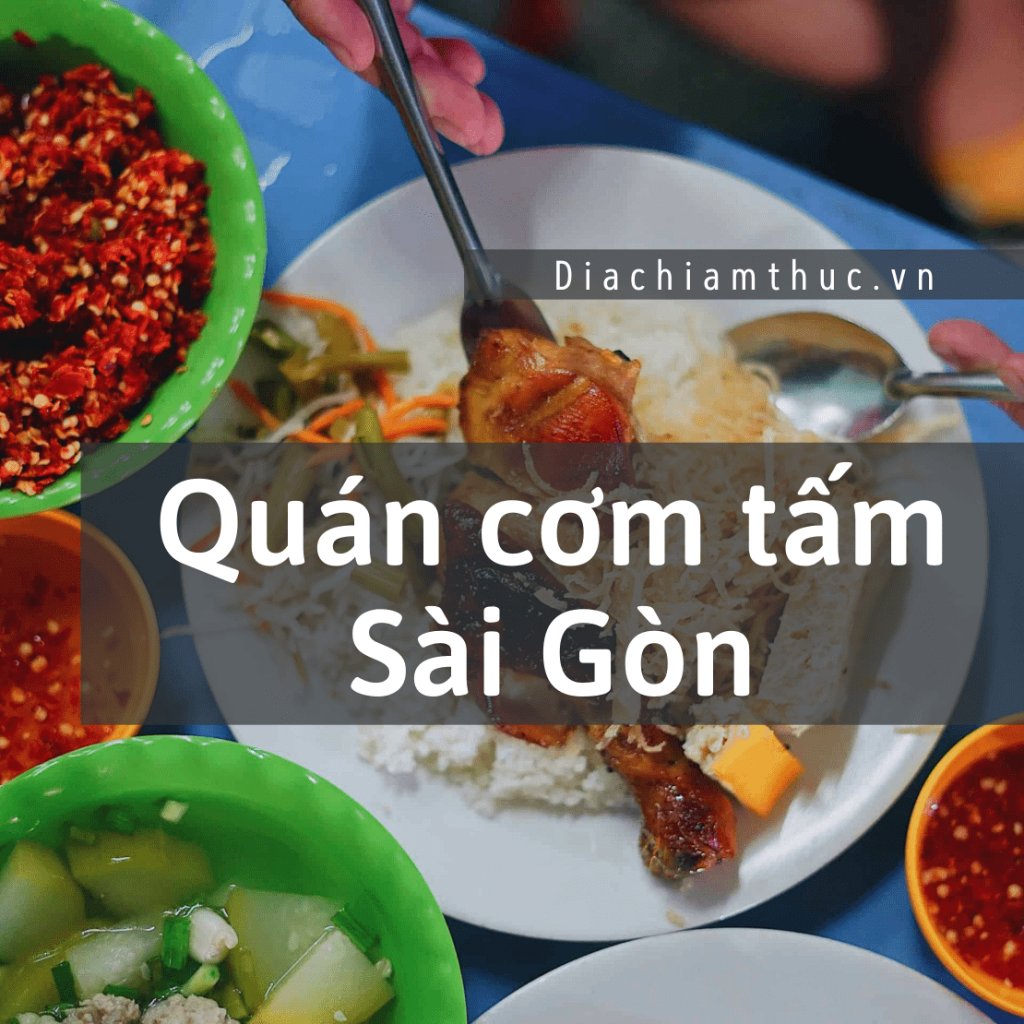 Quán cơm tấm Sài Gòn