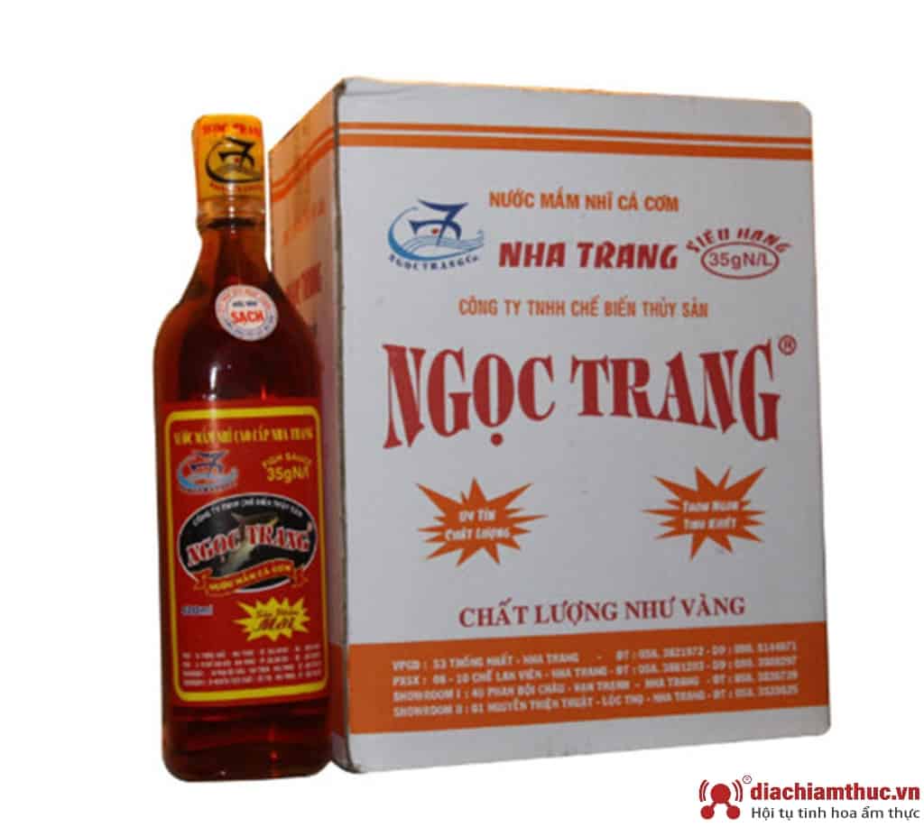 Nước mắm Ngọc Trang Nha Trang