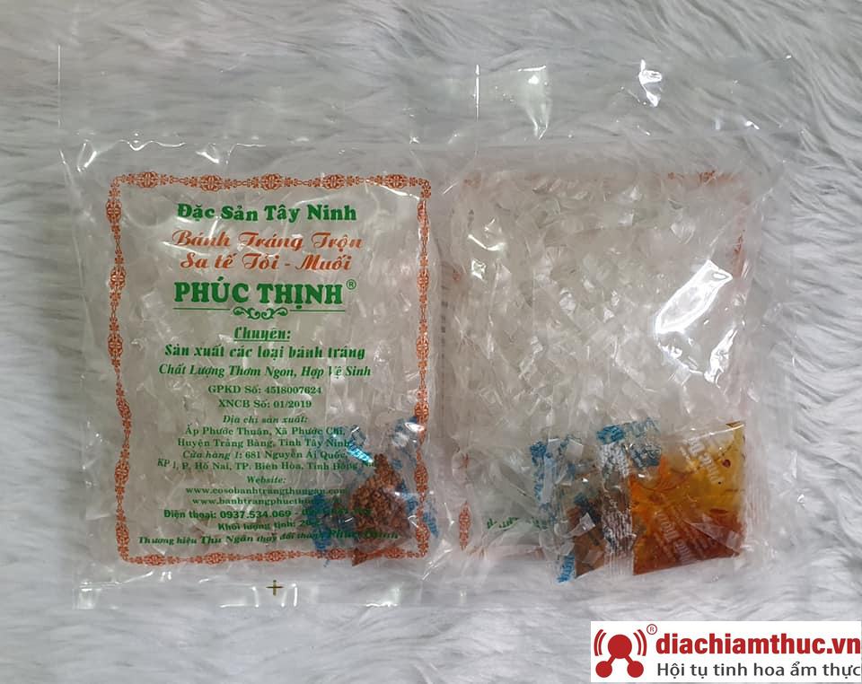 Bánh tráng Tây Ninh phơi sương Phúc Thịnh