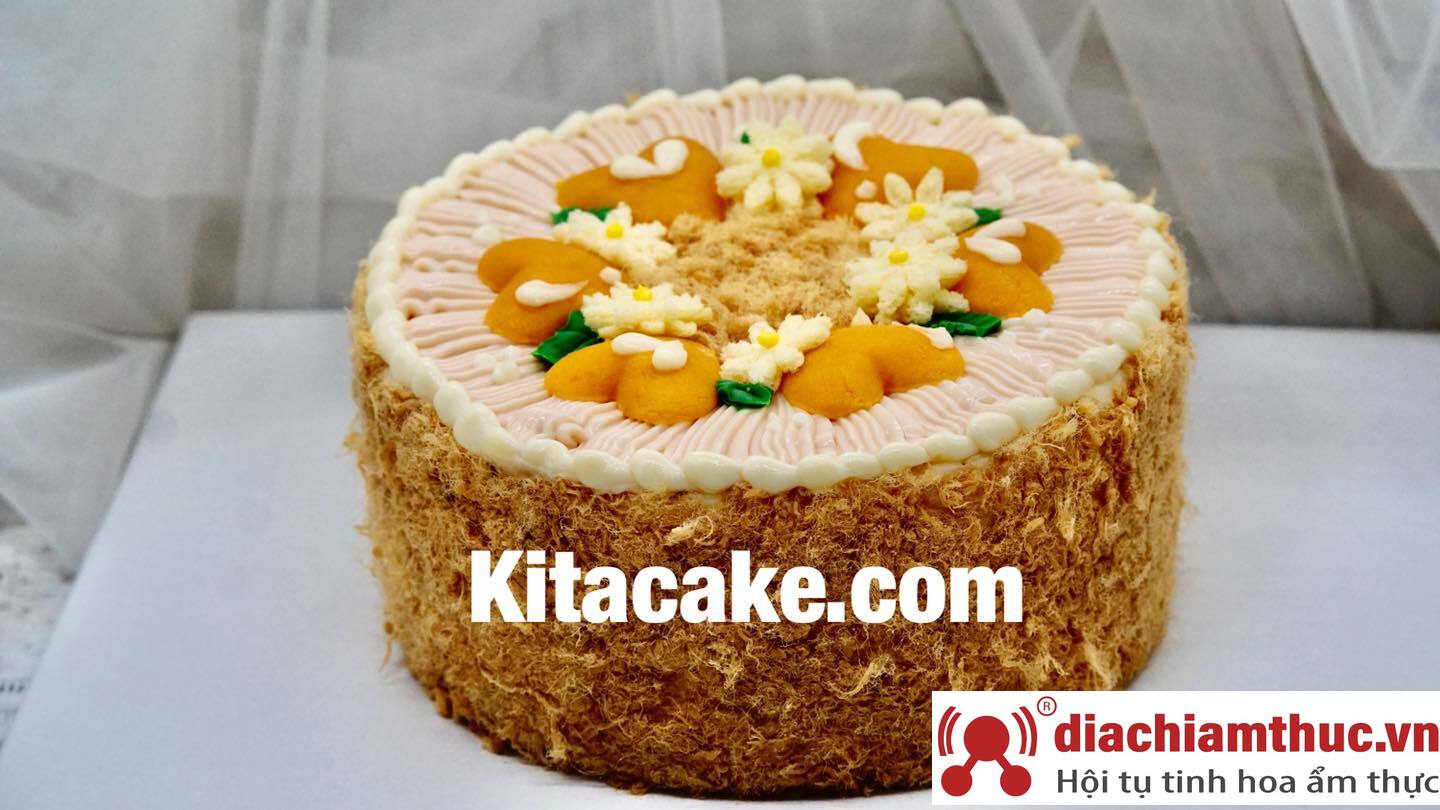 Đa dạng bánh bông lan trứng muối Kita Cake