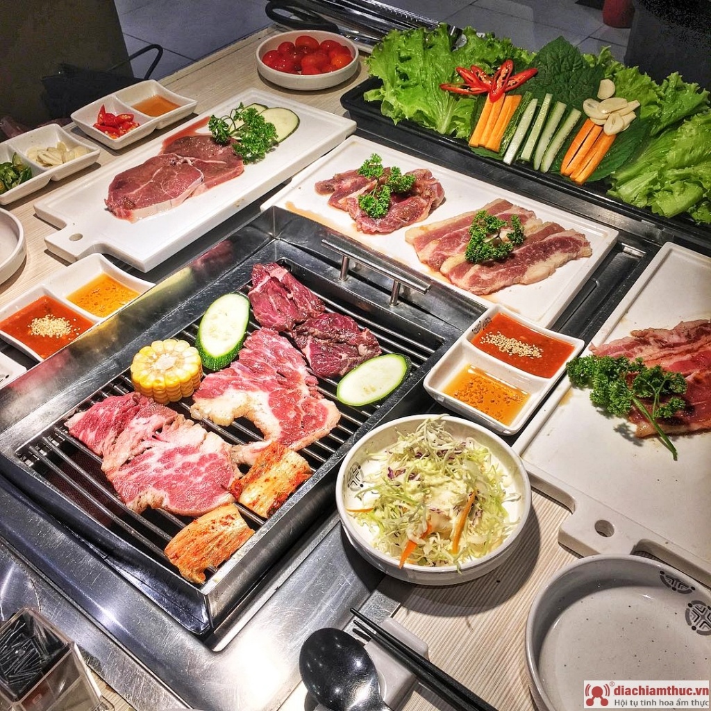 King BBQ với những món thịt nướng chuẩn Hàn