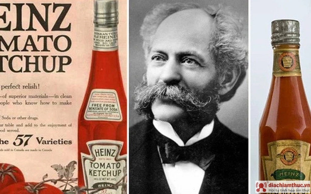 cha đẻ ketchup Henry J.Heinz