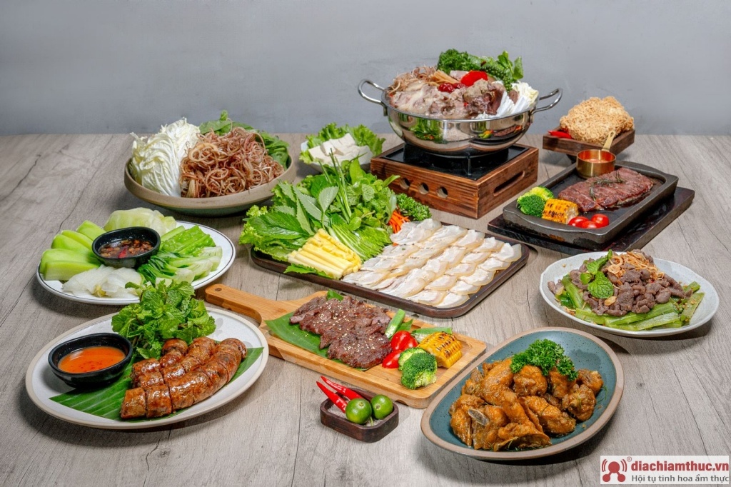 hải sản Bò Tơ Quán Mộc