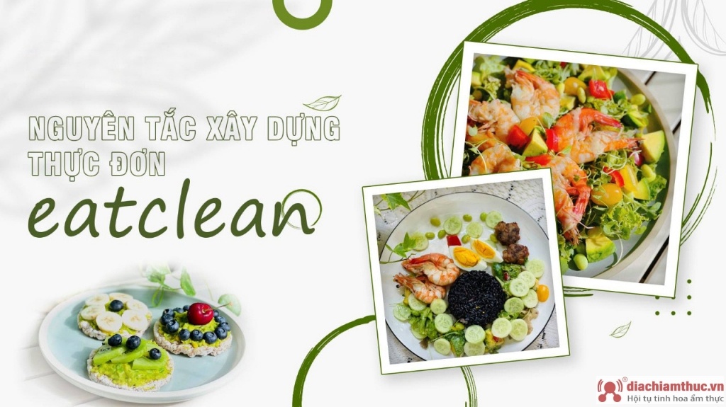 xây dựng thực đơn eatclean