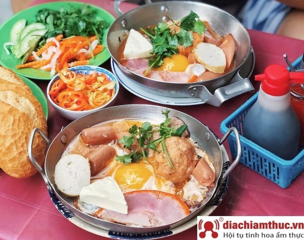 Địa chỉ các quán bánh mì chảo Đà Lạt ngon, chất nhất