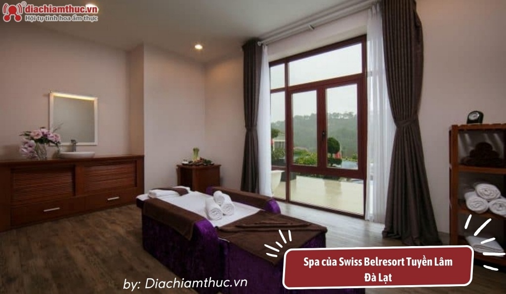 Spa tại Swiss Belresort Tuyền Lâm 