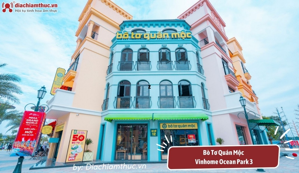 Bò Tơ Quán Mộc ở Vinhome Ocean Park 3