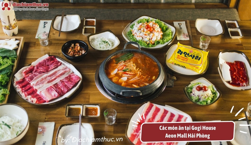 Gogi House đa dạng với nhiều loại thịt nướng chất lượng cao được nhập khẩu từ Mỹ/Úc 