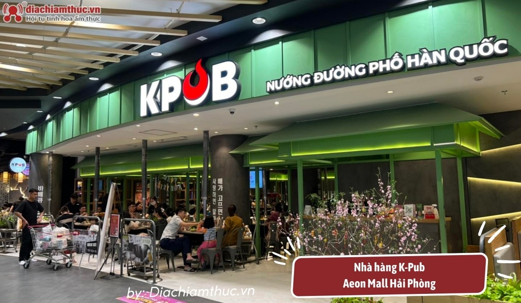 Nhà hàng K-Pub ở Aeon Mall Hải Phòng