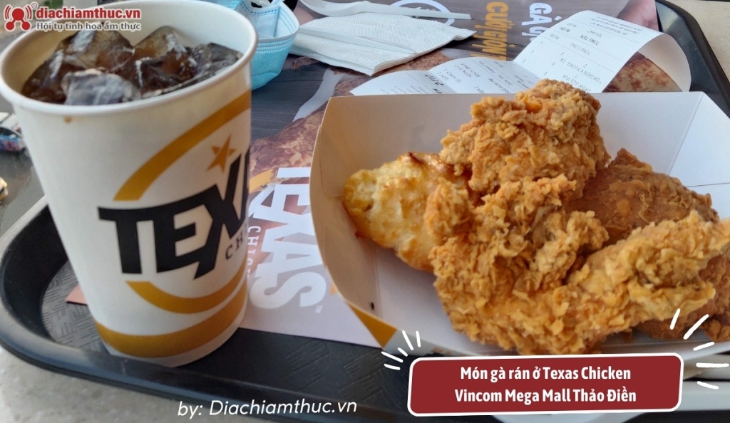 Gà rán giòn ngon ở Texas Chicken