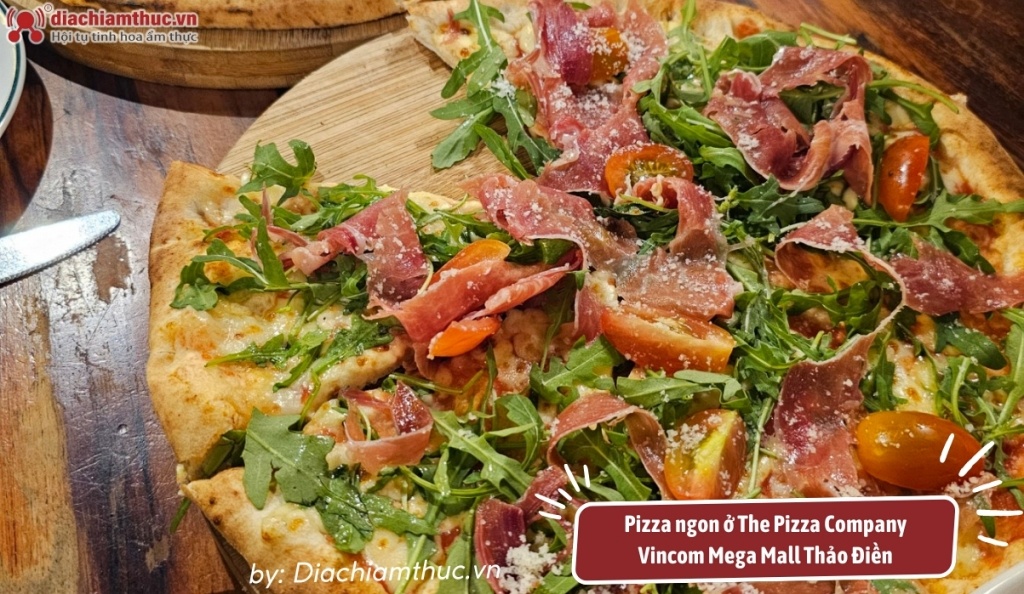 Pizza của The Pizza Company Vincom Thảo Điền