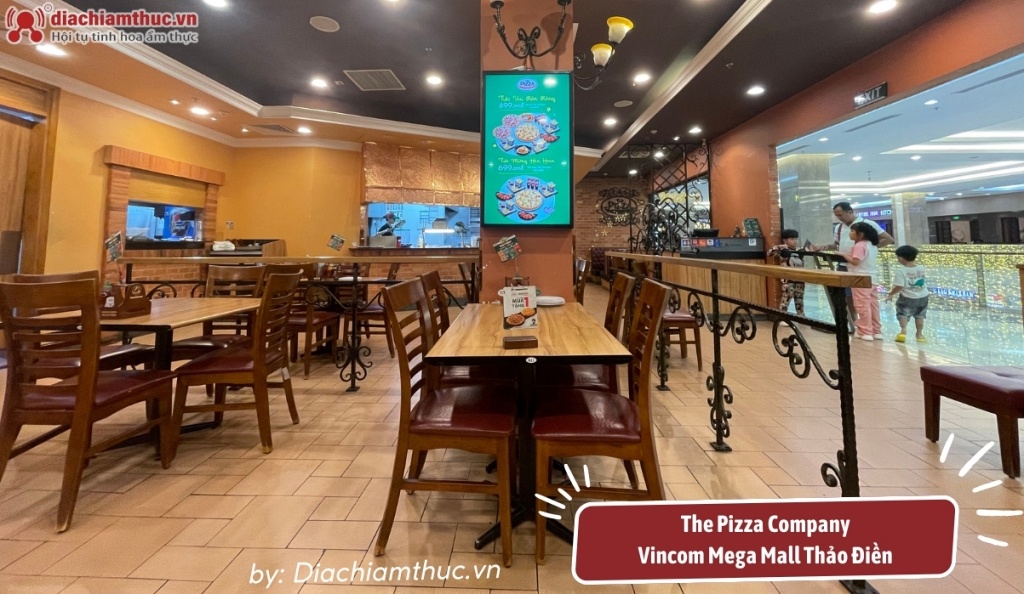 The Pizza Company ở Vincom Thảo Điền