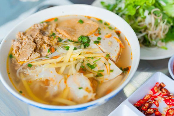 Bún chả cá Đà Lạt ngon