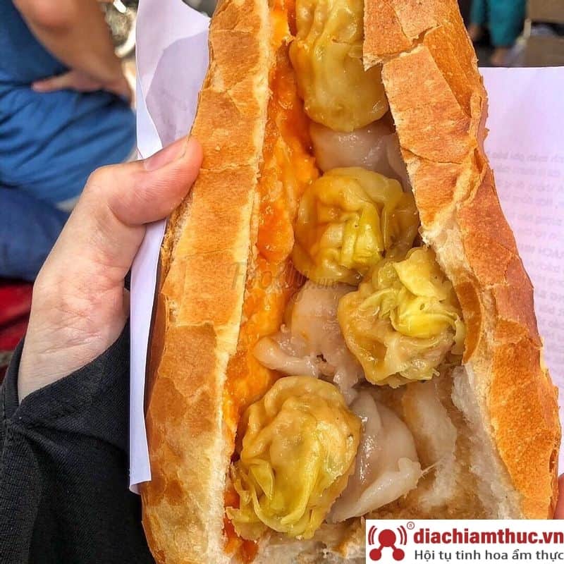 Bánh mì xíu mại khô quận 3 Sài Gòn