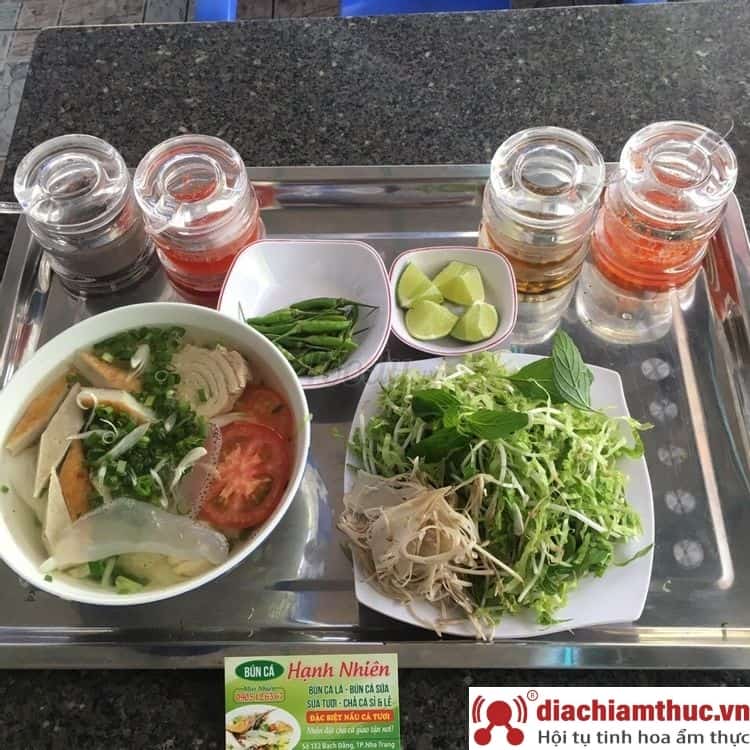 Bún cá Hạnh Nhiên Nha Trang