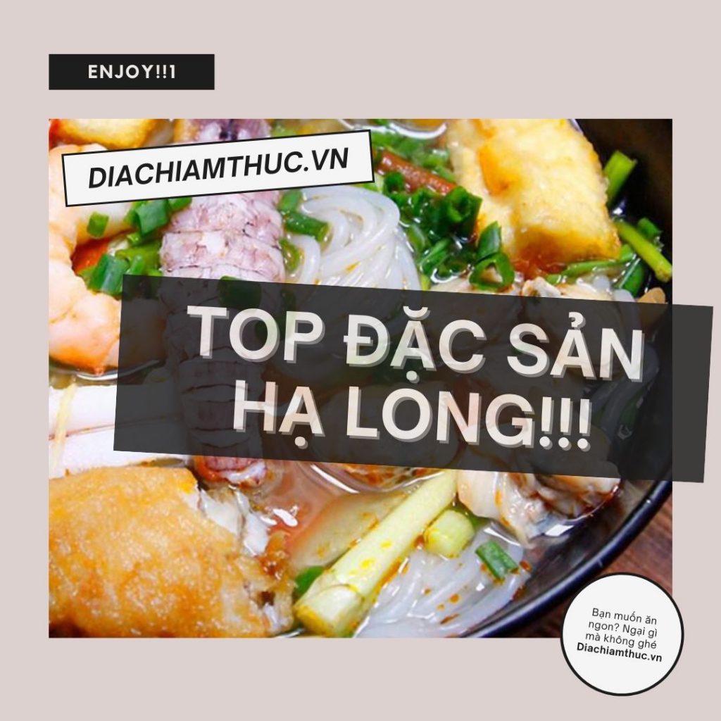 Đặc sản Hạ Long