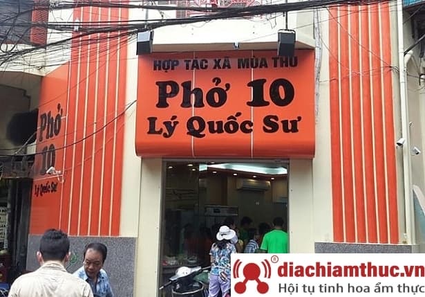 Phở 10 Lý Quốc Sư Hà Nội