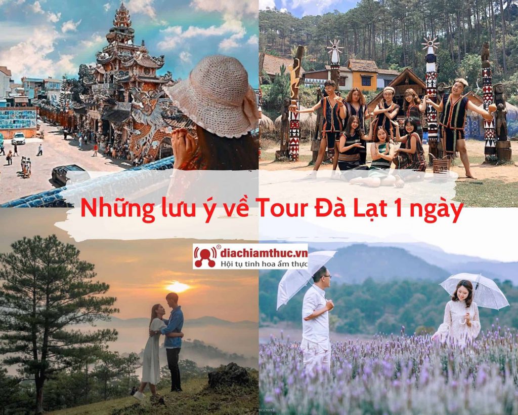 Kinh nghiệm khi đi tour Đà Lạt 1 ngày