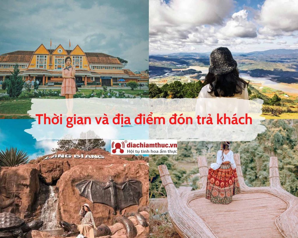 Thời gian và địa điểm đón trả khách khi đi tour 1 ngày