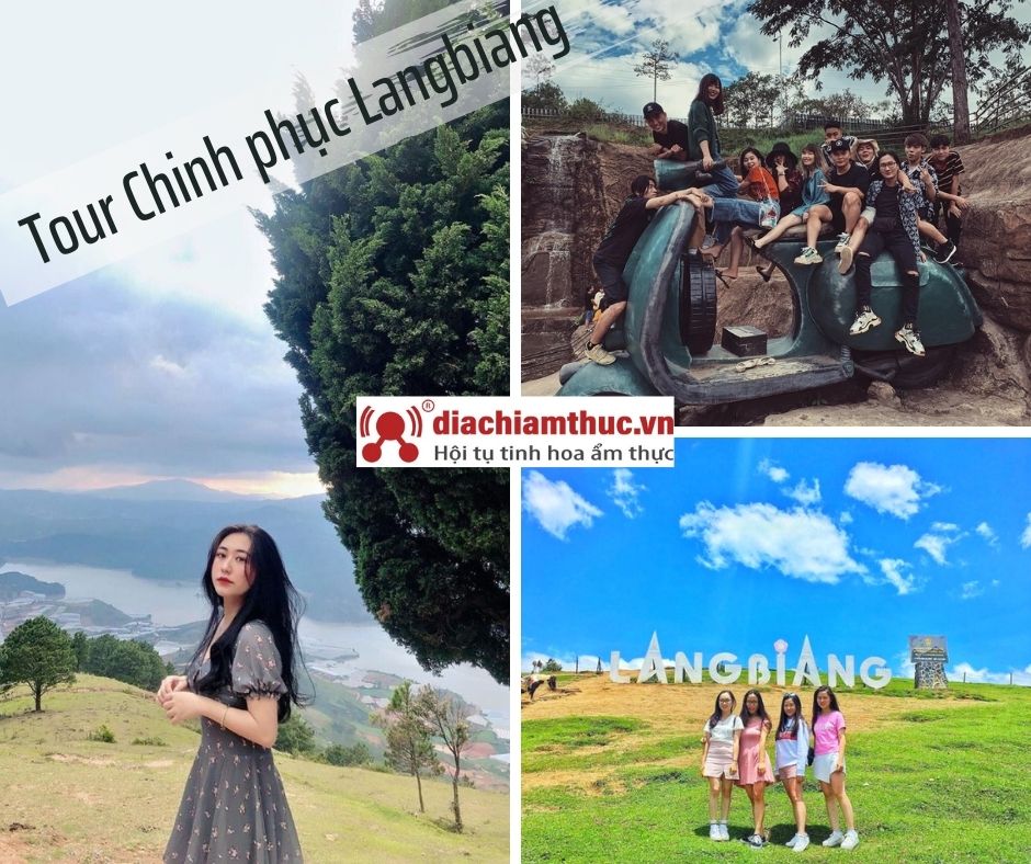 Tour langbiang hồ vô cực thác datanla