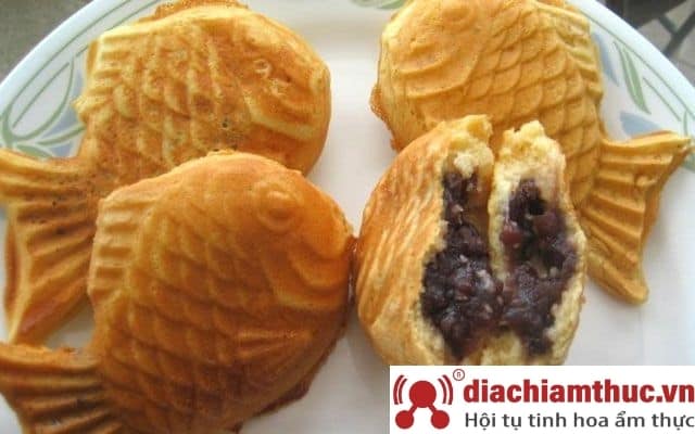 Bánh cá nướng Taiyaki Lạc Long Quân