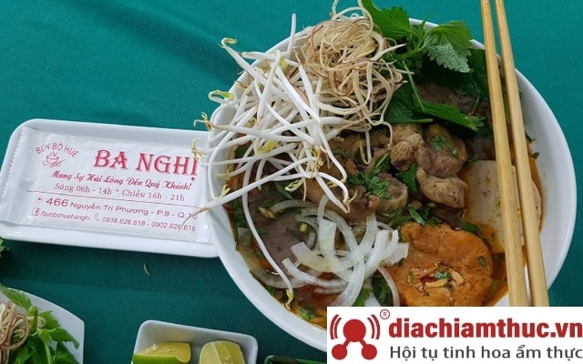 Bún Bò Huế Ba Nghị