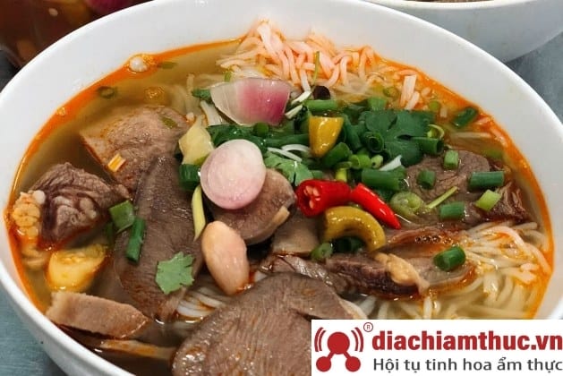 Bún bò Huế ngon Đà Nẵng