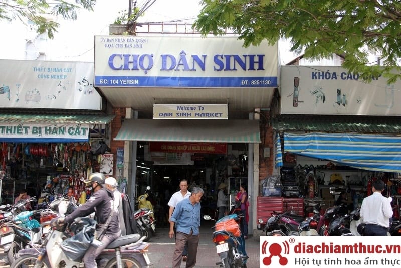 Chợ Dân Sinh - Yersin