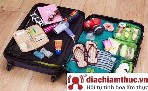 Chuẩn bị hành lý Vũng Tàu