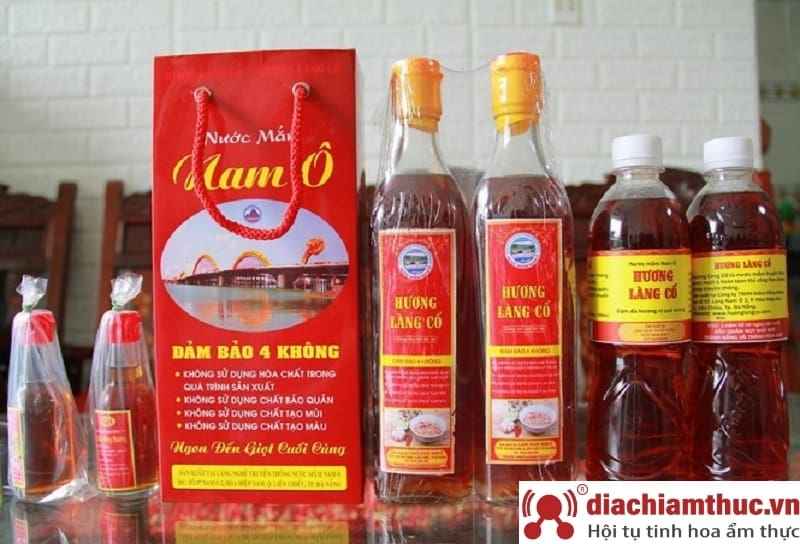 Nước mắm Nam Ô làm quà