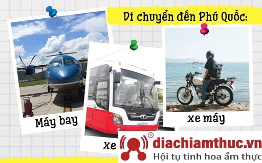 Phương tiện di chuyển đến Phú Quốc