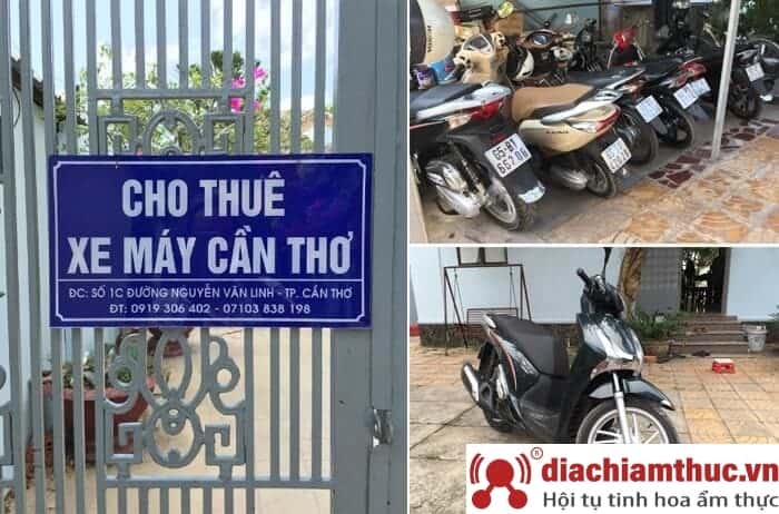 Thuê xe máy Cần Thơ