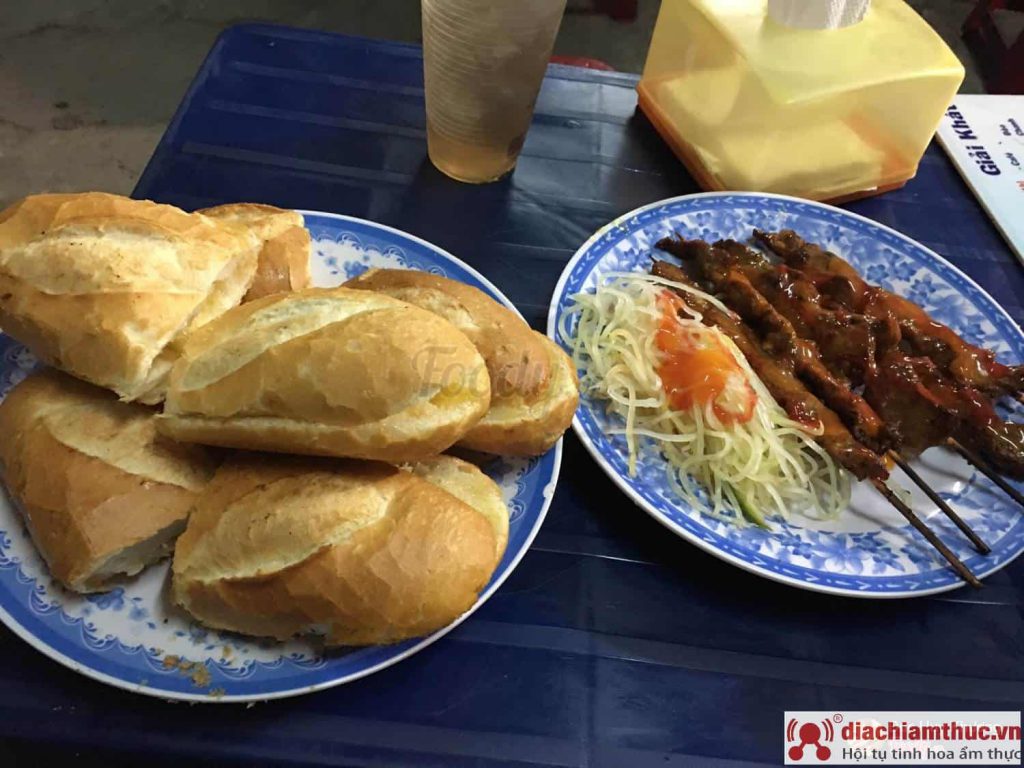 A Tùng Bánh mì bò nướng Cambodia quận 1