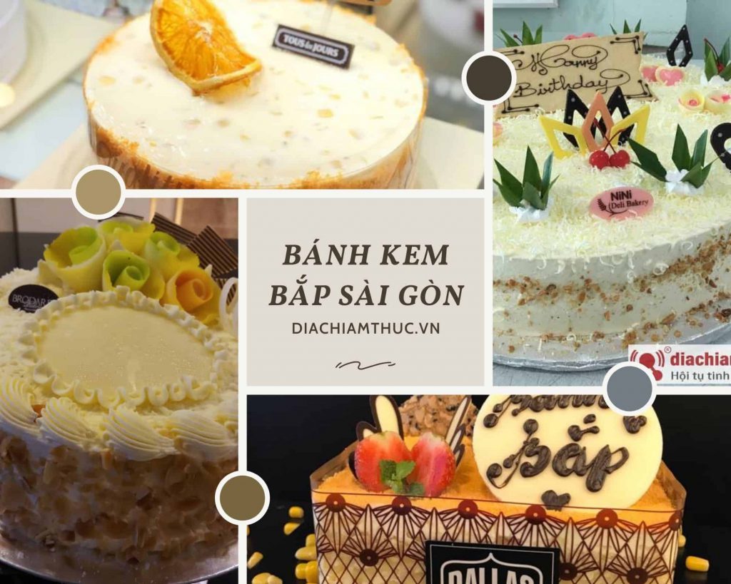 Bánh kem bắp Sài Gòn