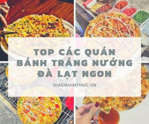 Bánh tráng nướng Đà Lạt