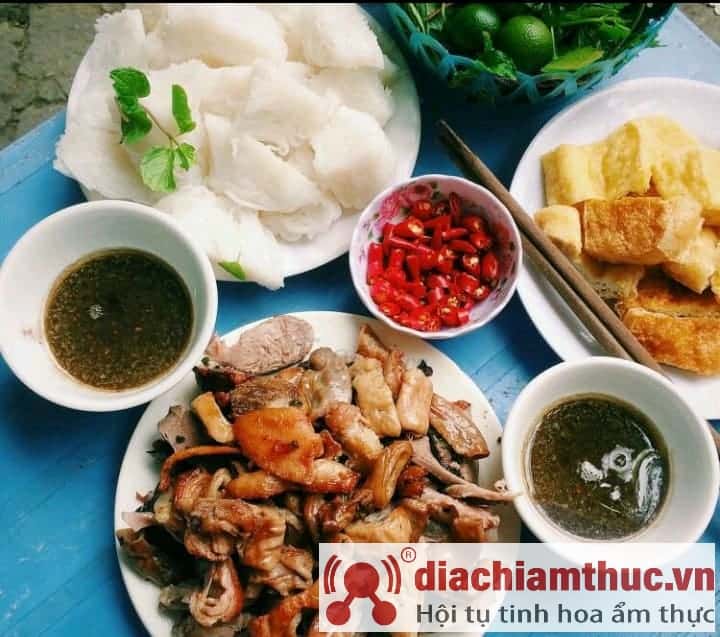 Bún đậu mắm tôm chị Nhàn