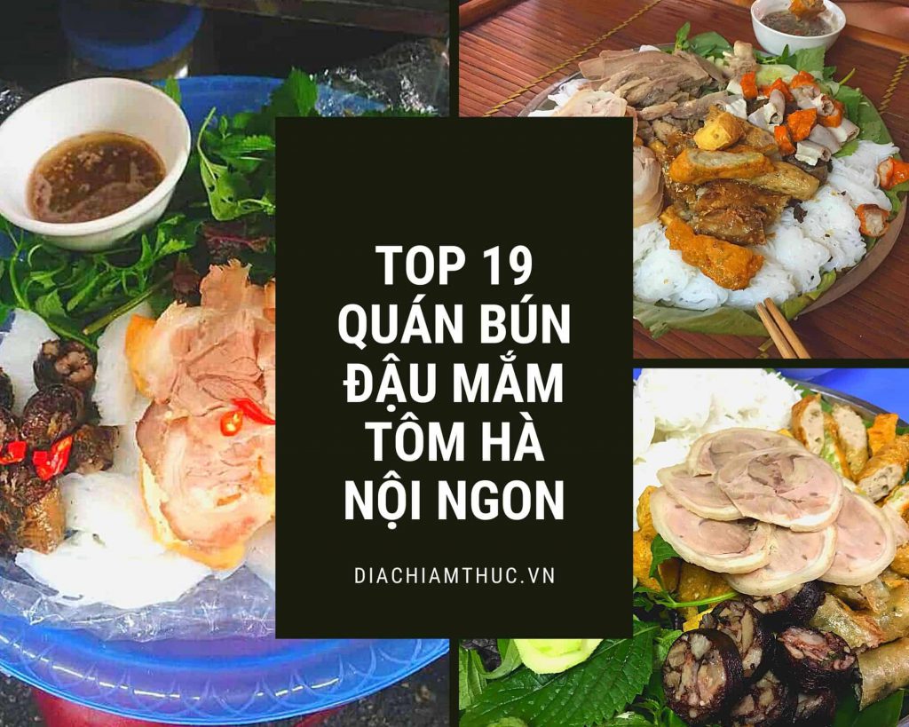 Bún đậu mắm tôm Hà Nội