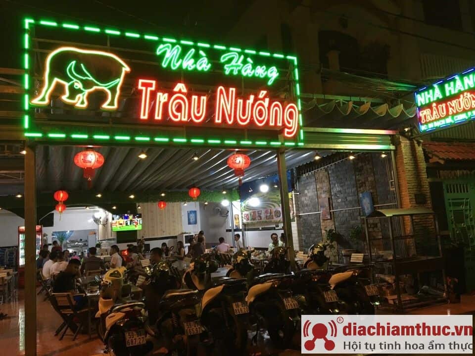 Quán đặc sản trâu nướng