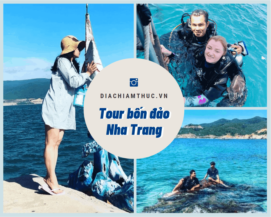 Tour 4 đảo Nha Trang.