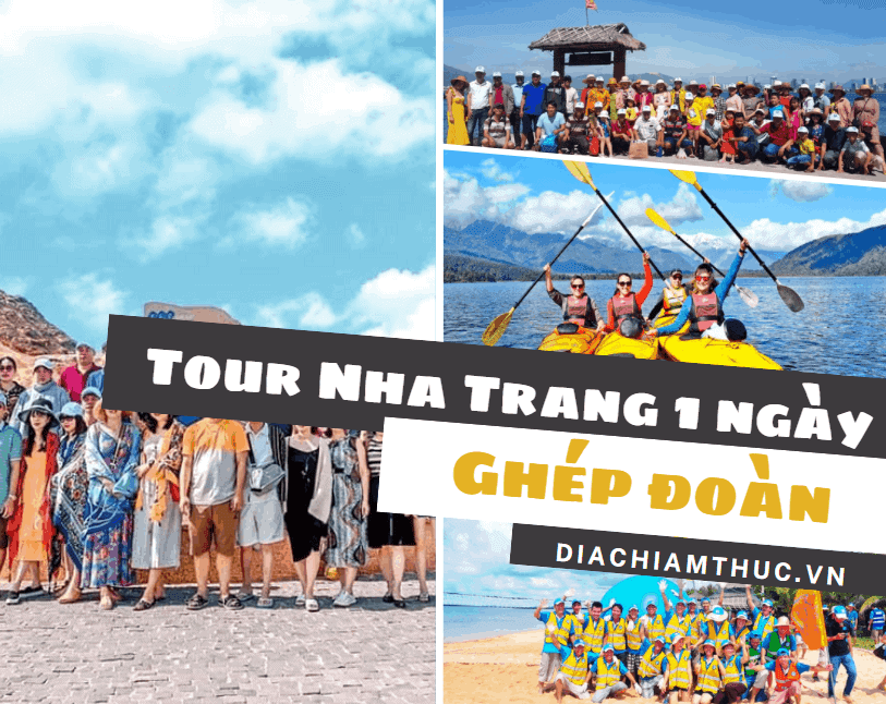 Tour Nha Trang 1 ngày ghép đoàn