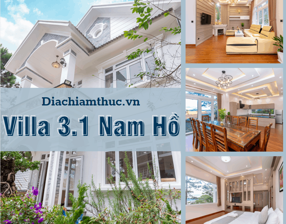 Villa 3.1 Nam Hồ ĐL